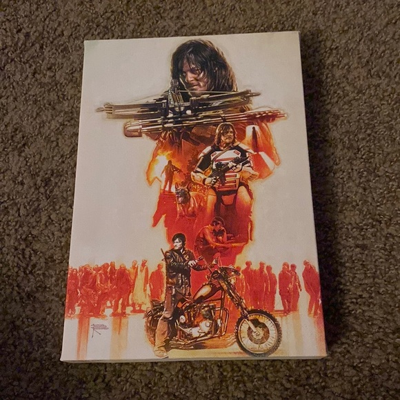 Walking dead supply drop 1 of 4 limited canvas - Picture 2 of 6